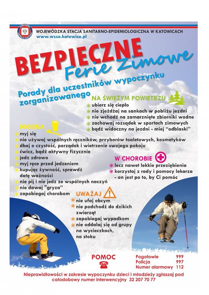 bezpieczne ferie